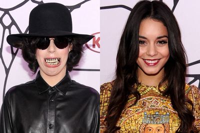 The first ever YouTube Music Awards have kicked off in New York City with Lady Gaga giving us yet another "WTF?!" moment.<br/><br/>Gaga wore a set of grills that made her look like a freaky ventriloquist puppet. Check out the terrifying teeth and all the other celebs who made it ...<br/><br/>Images: Getty<br/><br/>Author: Adam Bub <b><a target="_blank" href="http://twitter.com/theadambub">@theadambub</a></b>