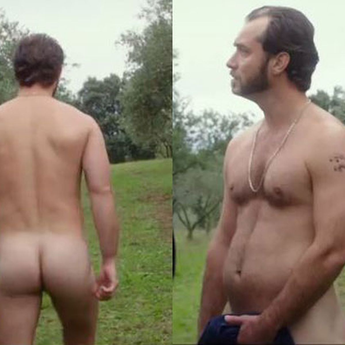 Naked jude law