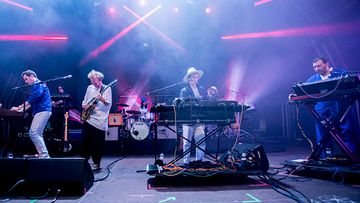 British band Hot Chip are going ahead with their Paris show amid widespread cancellations. (Getty)