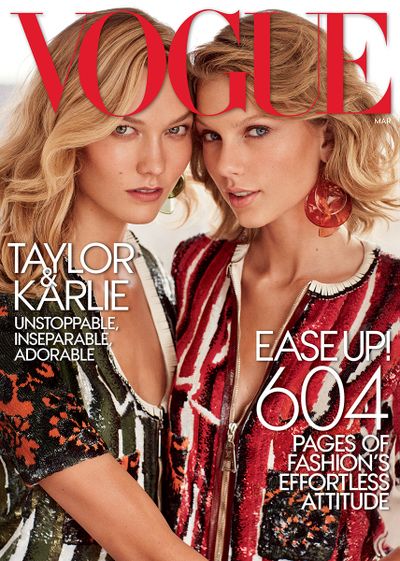 Taylor Swift and Karlie Kloss for <em>US Vogue</em> March 2015