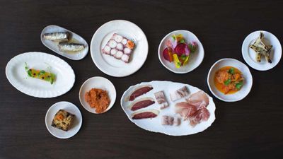 <strong>A sample of the spread at Curtis Stone's Gwen in L.A.</strong>