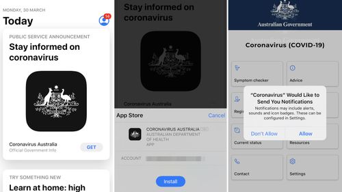 How to download the Australian government's coronavirus app.
