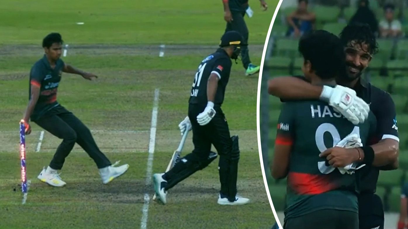 Ish Sodhi was recalled to the crease  by Bangladesh captain Liton Das after being given out via Mankad.