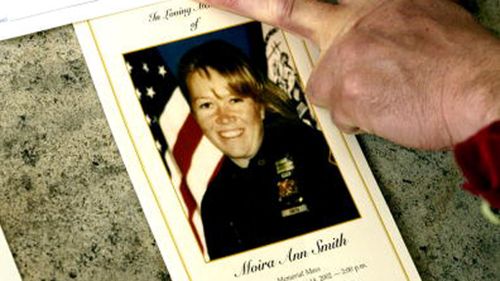Moira Smith died after running into the south tower to help save people trapped inside. (Getty)