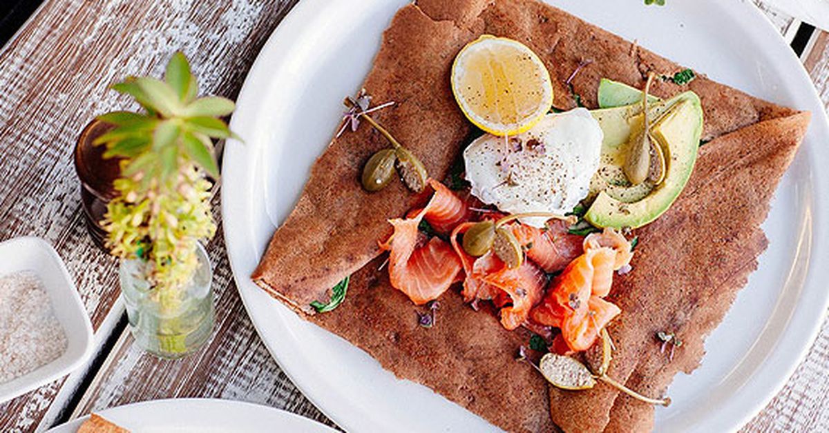 Avila Crepes' ocean trout crepe - 9Kitchen