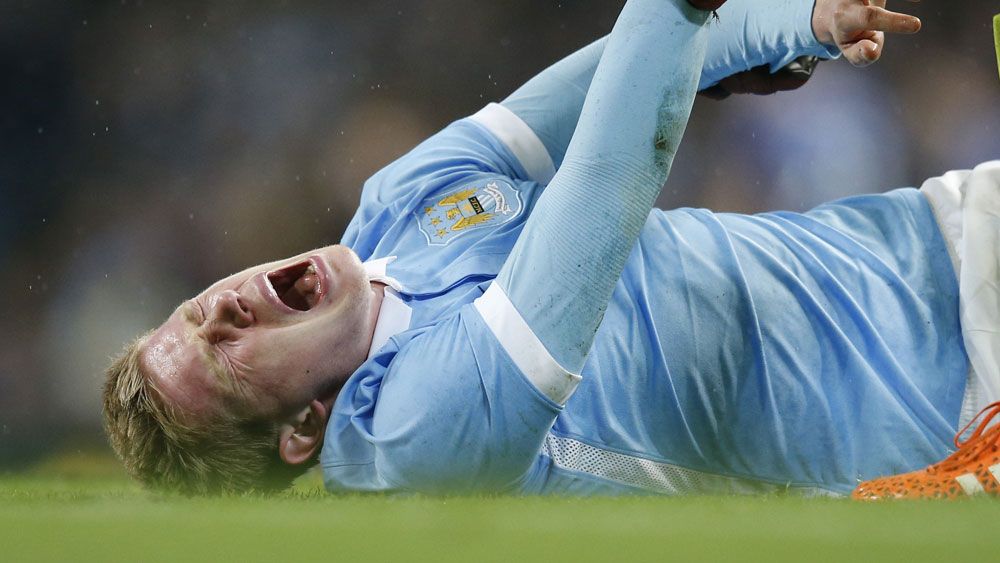 Man City's De Bruyne out for 10 weeks