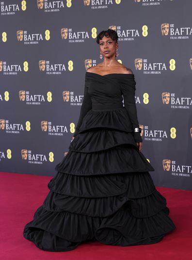 Hannah Beachler attends the 2026 EE BAFTA Film Awards at The Royal Festival Hall on February 22, 2026 in London, England.