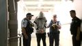 AFP officers escorted the man on a flight from Belgrade to Sydney, landing late last night.