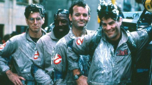 The original cast of Ghostbusters in the 1984 film (The Hollywood Reporter).