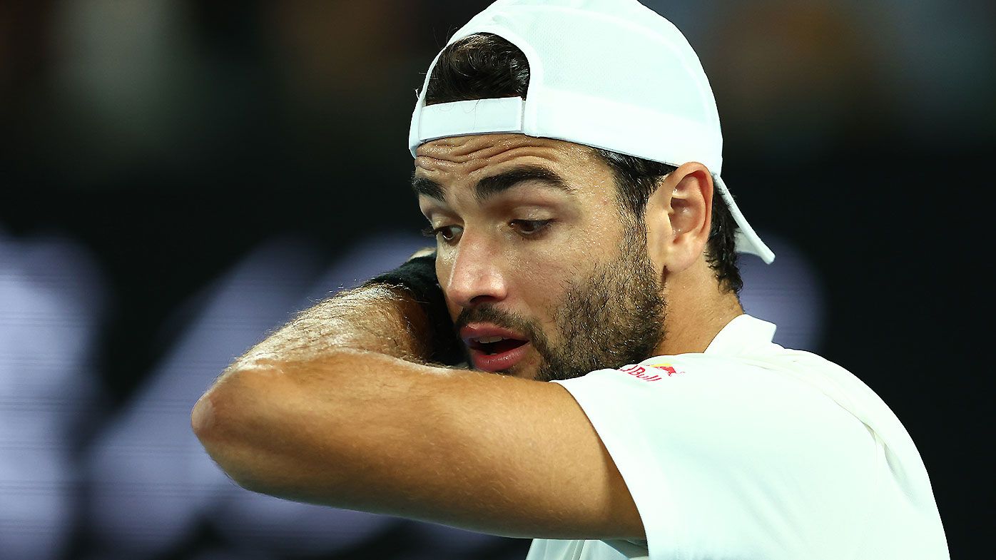 Matteo Berrettini reveals stomach issue behind slow start to Australian Open semi-final