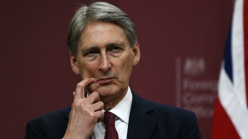 British Foreign Secretary Philip Hammond. (AAP)