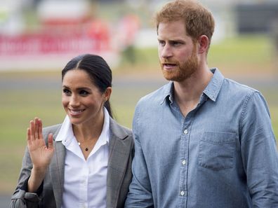 Meghan Markle and Prince Harry in Dubbo in 2018