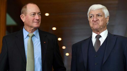 Fraser Anning and Bob Katter.