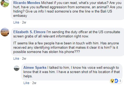 Friends from around the world sprang into action after Mikey Lythcott's desperate Facebook post.