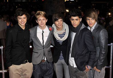 Zayn Malik, Niall Horan, Louis Tomlinson, Harry Styles and Liam Payne