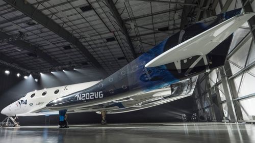 The new SpaceShipTwo. (Twitter / @virgingalactic)
