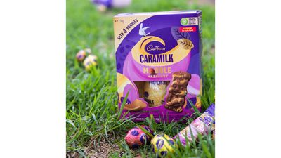Cadbury launches Caramilk hazelnut marble bunnies packs