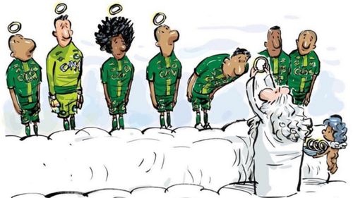 Chapecoense pays emotional tribute to players killed in crash