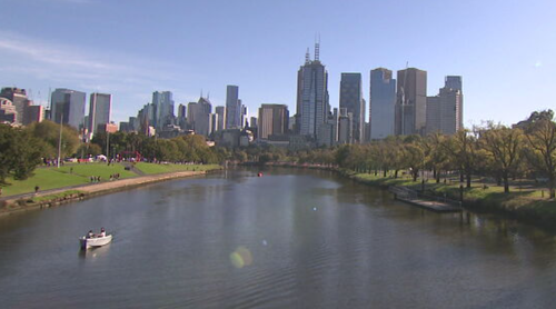 Mï»¿elbourne is experiencing an unusually warm spell this month, but it could all be over sooner rather than later.