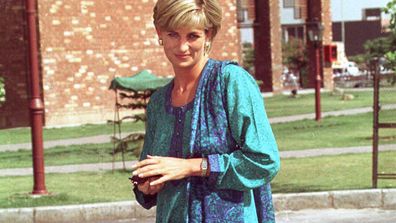 Diana, Princess of Wales, in Lahore, Pakistan