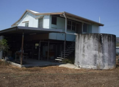 Property in rural town of Woodstock in Townsville, Queensland, on the market.