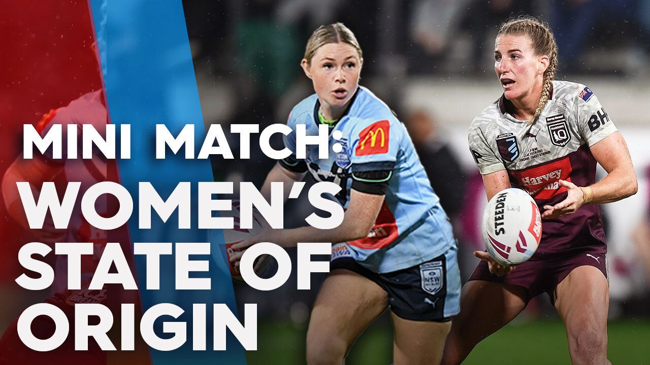 Women's Mini Match: Game 1 NSW v QLD: NRL Premiership 2021, Short Video