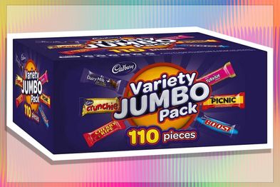 9PR: Cadbury Variety Jumbo Pack, 110-pack 