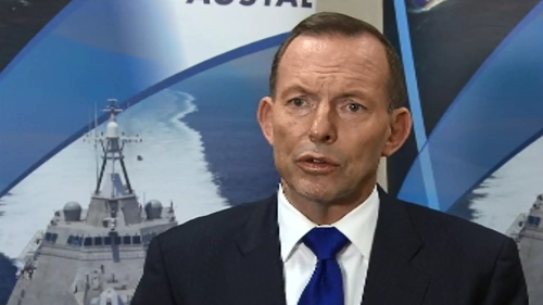 Prime Minister Tony Abbott spoke to reporters in Perth. (9NEWS)