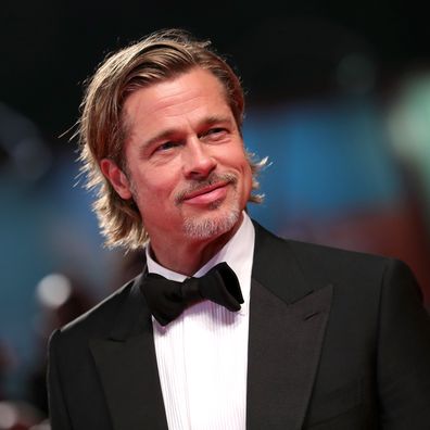 Brad Pitt walks the red carpet ahead of the "Ad Astra" screening during the 76th Venice Film Festival at Sala Grande on August 29, 2019 in Venice, Italy. 