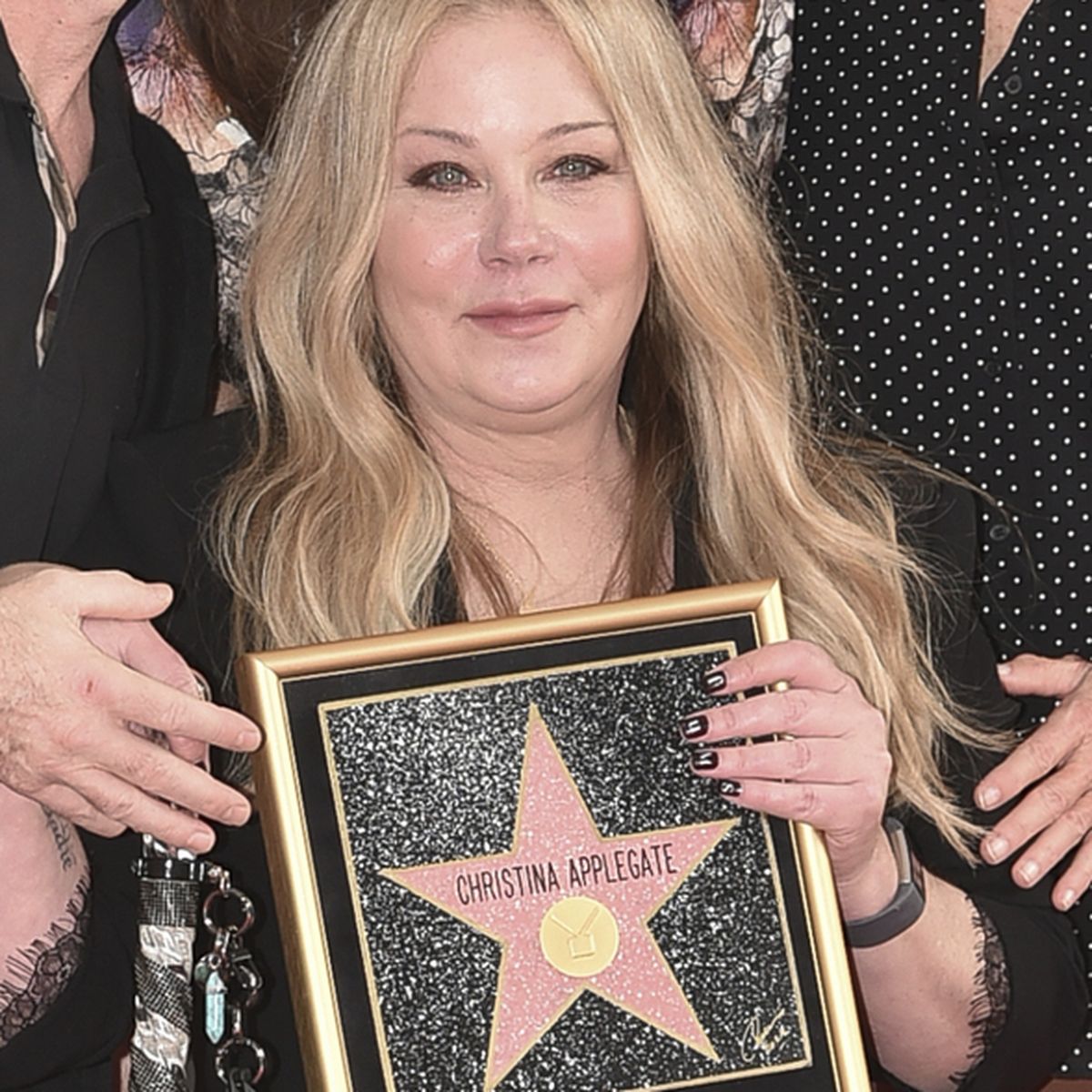 Christina Applegate makes first appearance since MS diagnosis to receive  Hollywood Walk of Fame star - 9Celebrity
