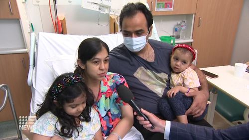 Australia's first baby of 2023 entered the world via Westmead Hospital in Sydney as the new year's fireworks were hitting their crescendo of cacophony.Kiran Sabharwal gave birth to the city's newest Sydneysider, a boy, at 12.10am.