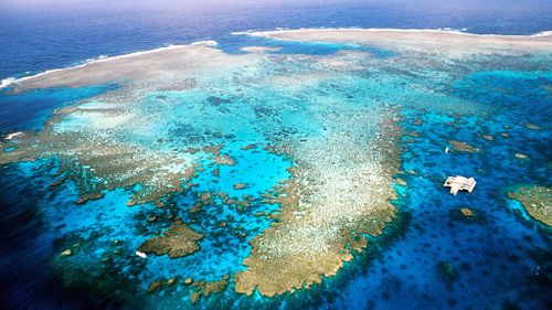 The Great Barrier Reef in 2014. (Getty Images)