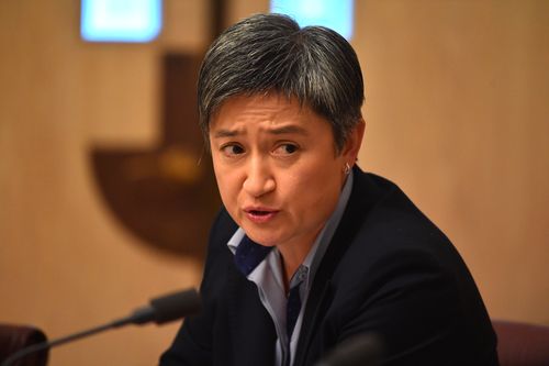 Labor Senator Penny Wong was outraged at Ms Cash's outburst. (AAP)