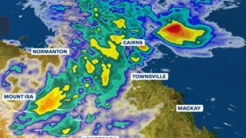 North Queensland rain radar