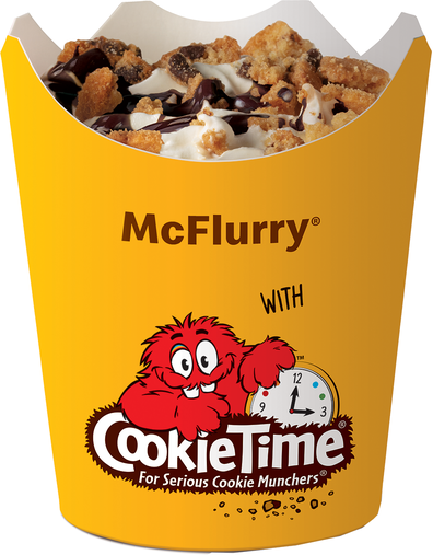 McDonald's Cookie Time McFlurry