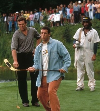 Fans demand Happy Gilmore sequel after Adam Sandler attempts swing 25 years  later