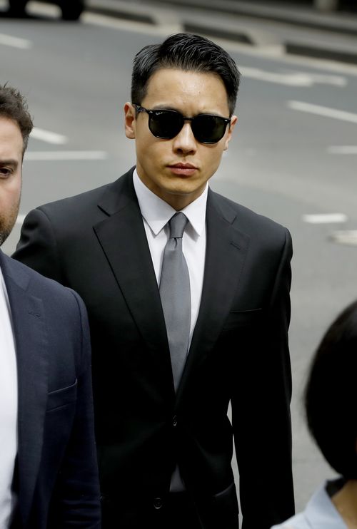 Chinese actor Yunxiang Gao (Pictured) and producer Jing Wang, both 37, have pleaded not guilty to raping the woman at the Shangri La Hotel following the wrap party for a TV series filmed in Australia. 
