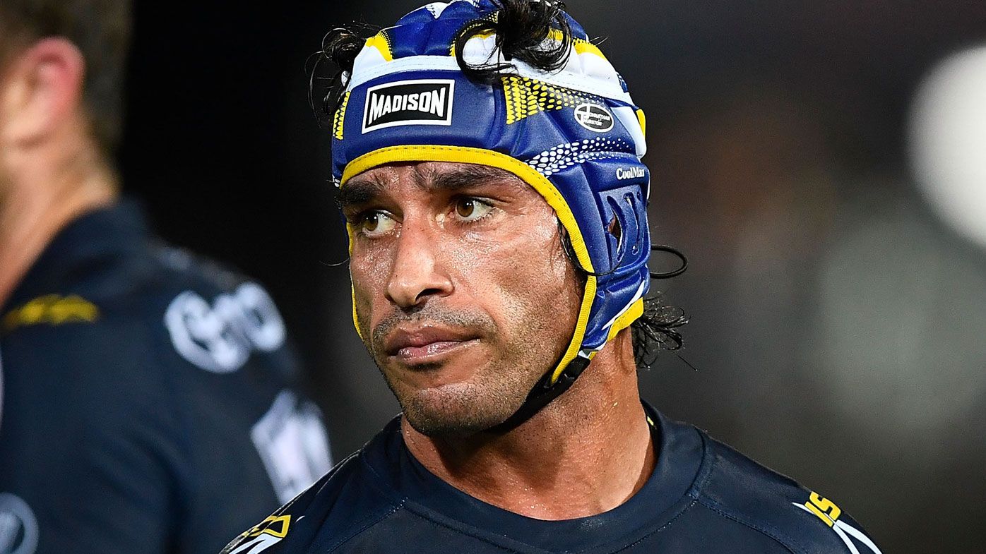 North Queensland's Johnathan Thurston's NRL swan song on verge of collapse