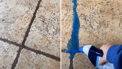 Woman shares how she transformed her 'nasty' dirty grout in TikTok video