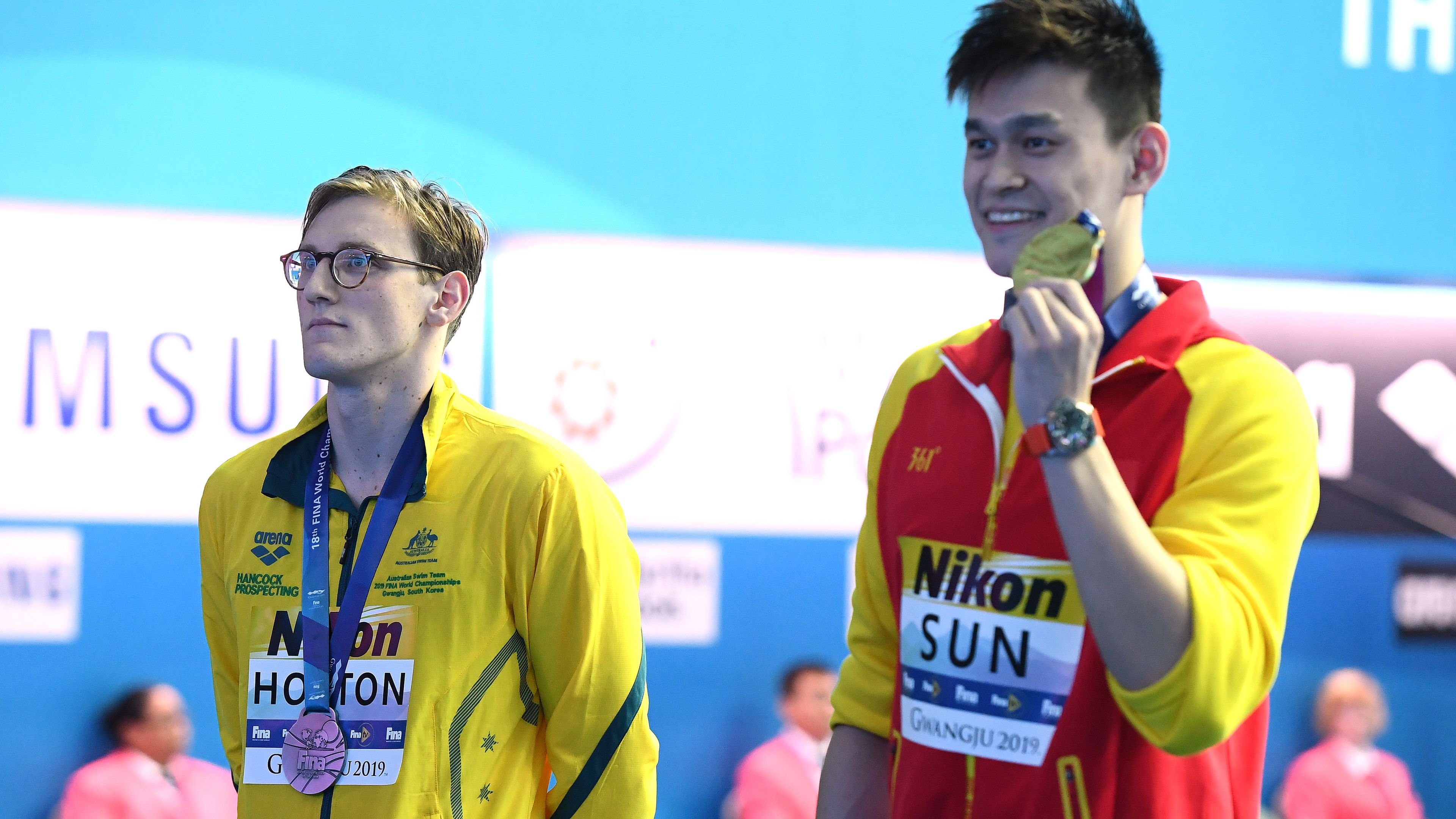 Mack Horton 'bothered' by Sun Yang questions in lead up to Tokyo Olympic Games