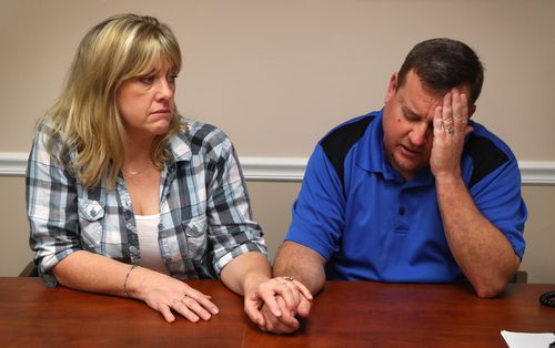 Kimberly and James Snead, the family that let Parkland, school shooter Nikolas Cruz live in their home. (Getty)