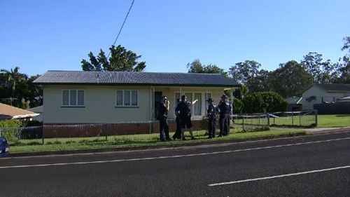 The robbery happened at a Mary Street, Bundamba, home. (9NEWS)