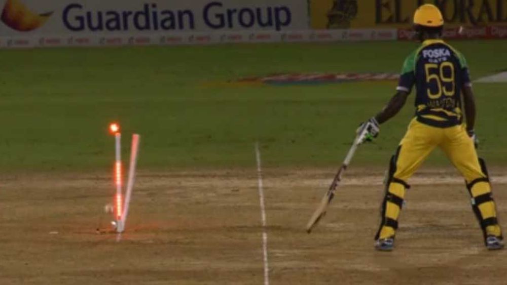 West Indian batsman's brain freeze in T20 clash