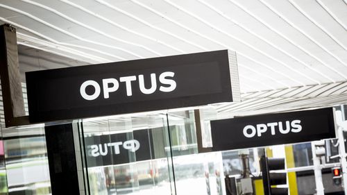 The Burke Street Optus store.