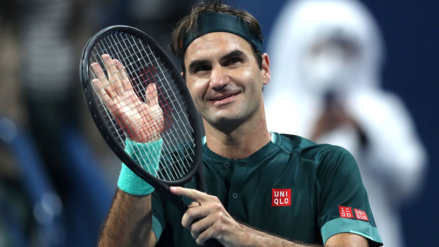 Roger Federer beats Dan Evans in his first match for more than a year, at Qatar Open