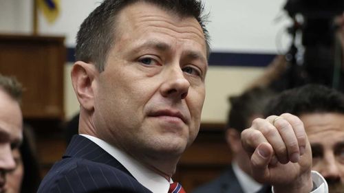 Sacked FBI agent Peter Strzok. (AAP)