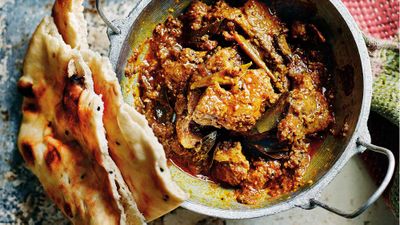 Recipe: <a href="http://kitchen.nine.com.au/2017/10/25/13/20/anjum-anand-slow-cooked-karnataka-pork-curry" target="_top">Anjum Anand's slow cooked Karnataka pork curry</a>
