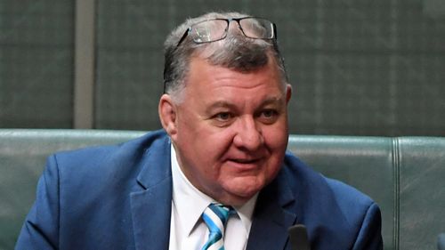 MP Craig Kelly in parliament.