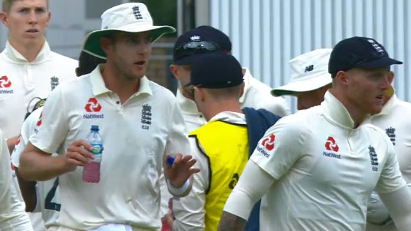 Ben Stokes blows up at Stuart Broad during first Test against South Africa