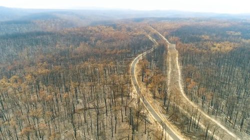 Scenes of the aftermath following the destructive East Gippsland fires.